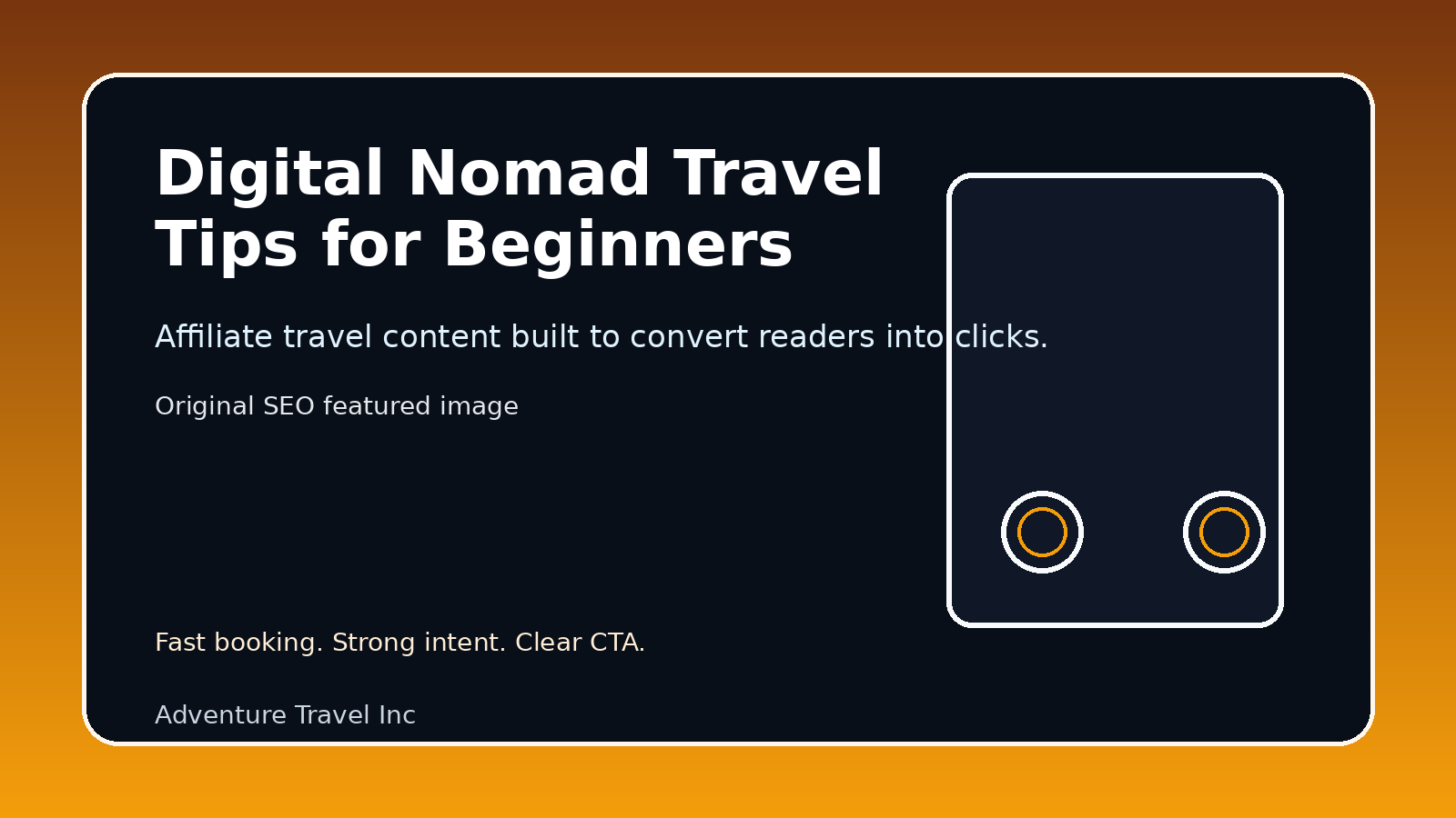 Digital Nomad Travel Tips for Beginners
