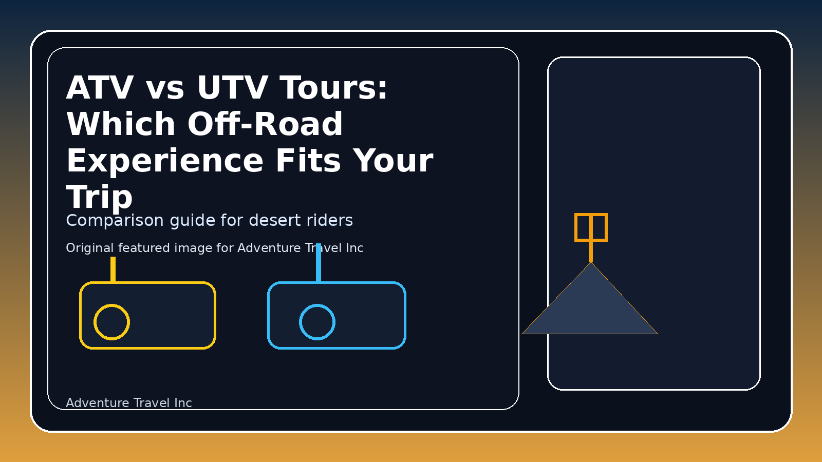 ATV vs UTV Tours: Which Off-Road Experience Fits Your Trip