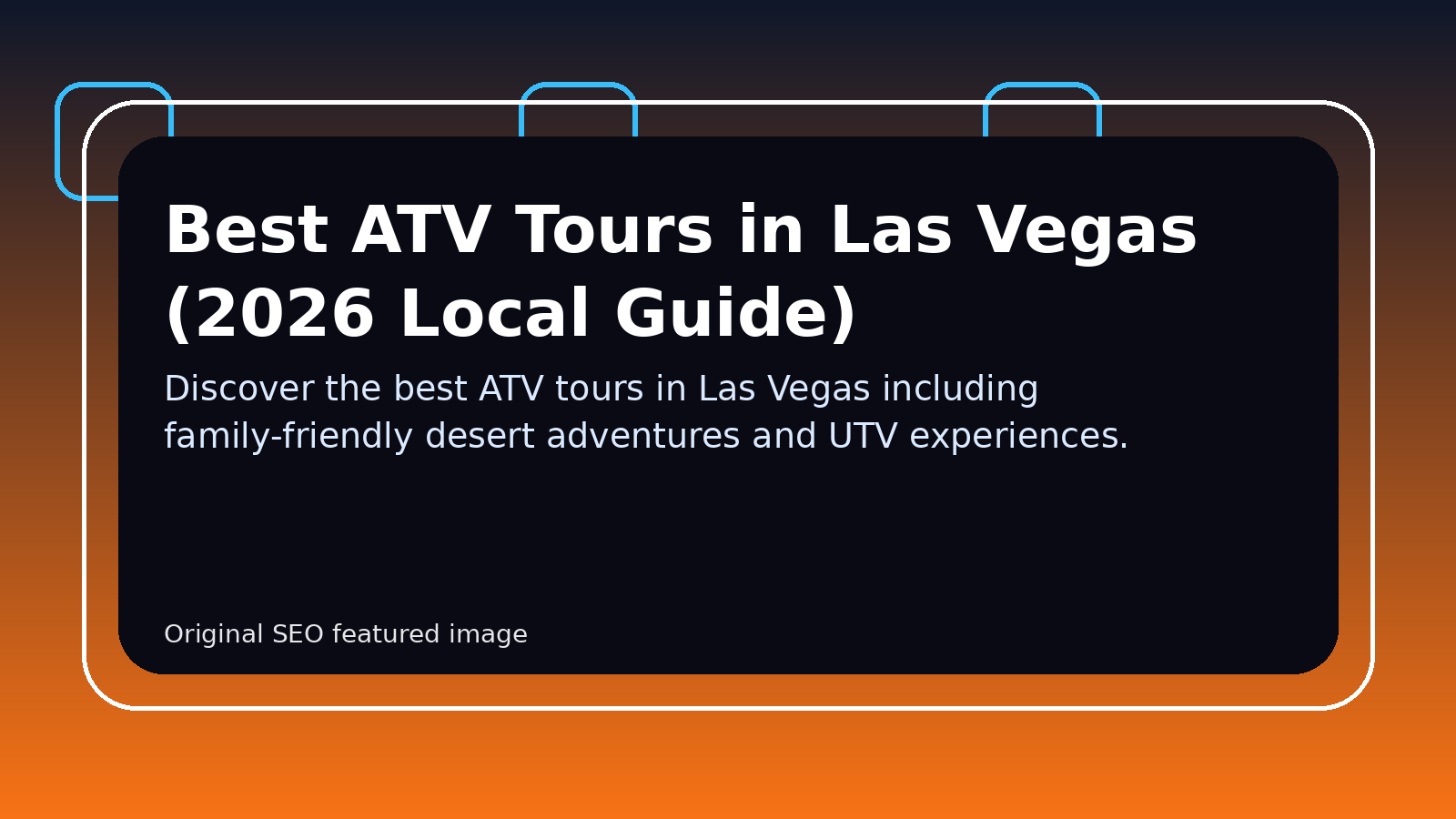 Best ATV Tours in Las Vegas (2026 Local Guide)