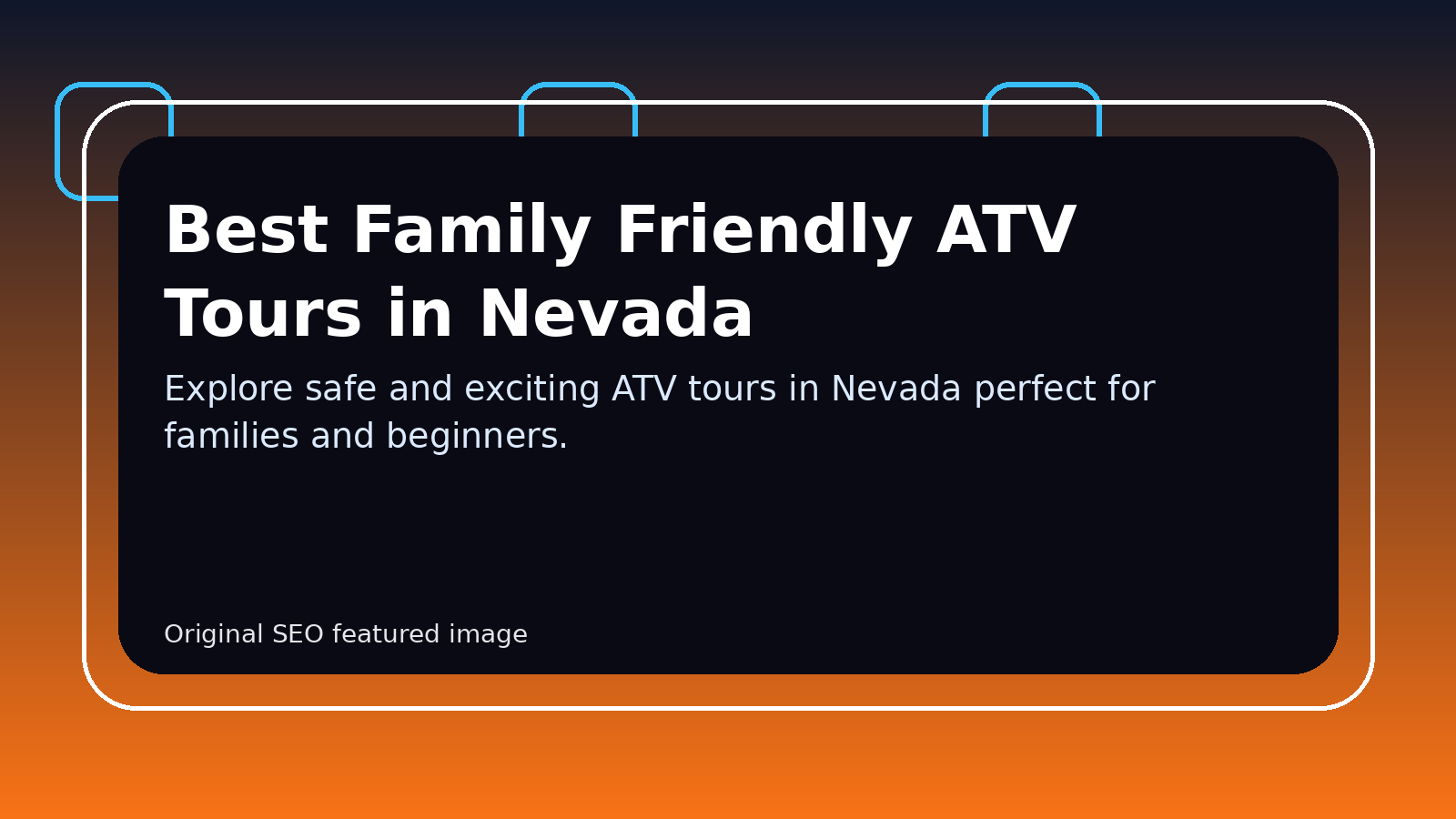 Best Family Friendly ATV Tours in Nevada